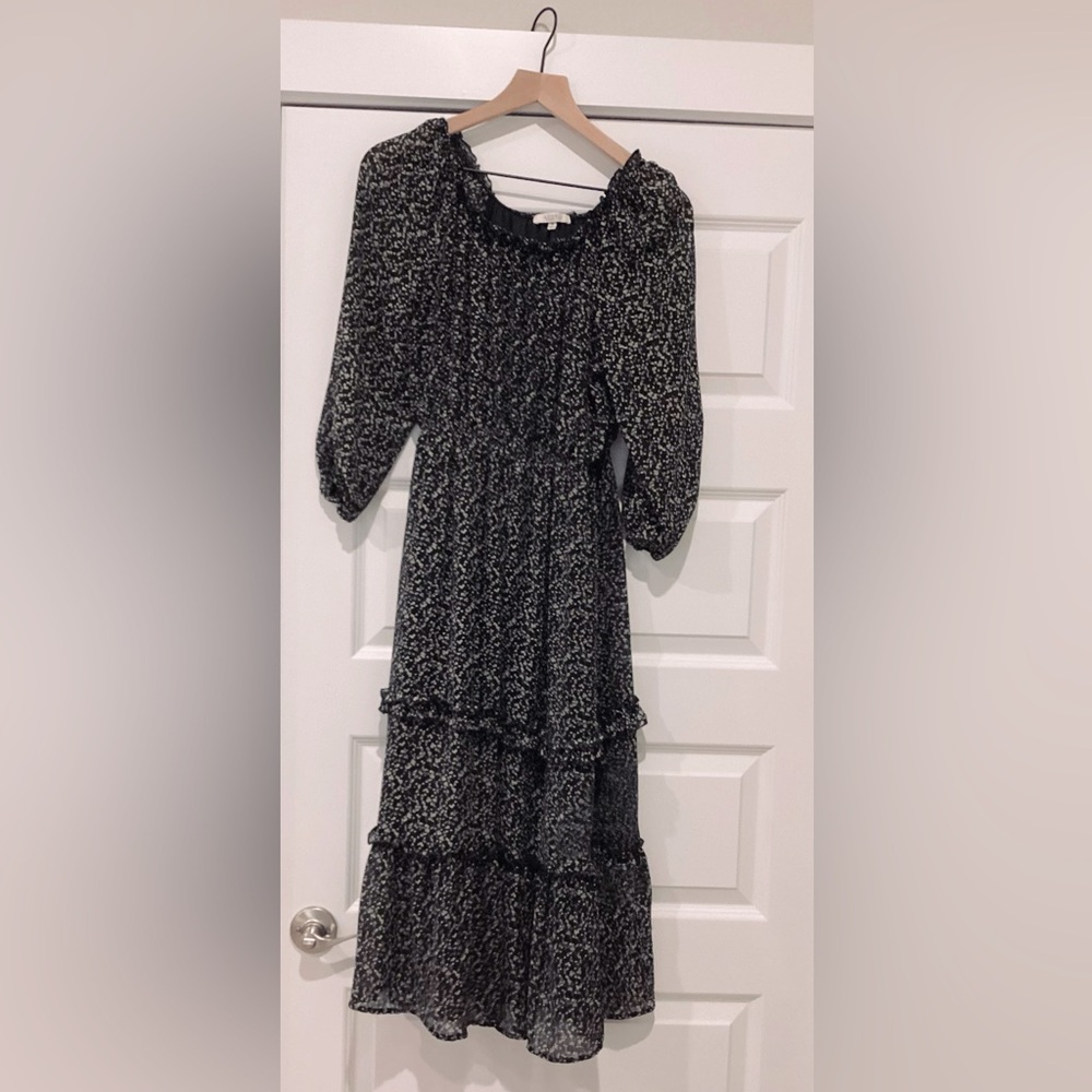 Angels Black and white Dress